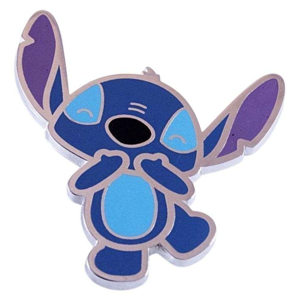 Disney Pin Stitch Laughing Alien 626 Cutie Eyes Closed Hand Over Mouth 106360